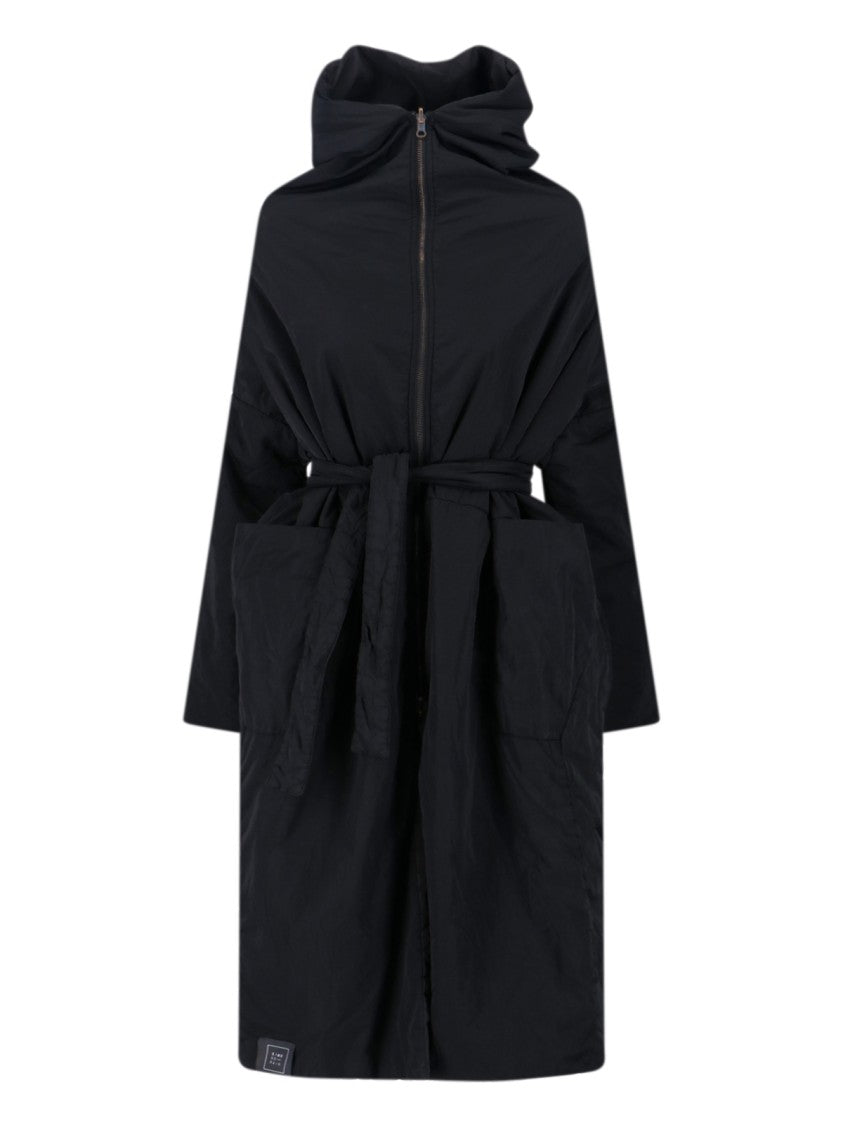 Kimono Rain Reversible Coat – Black