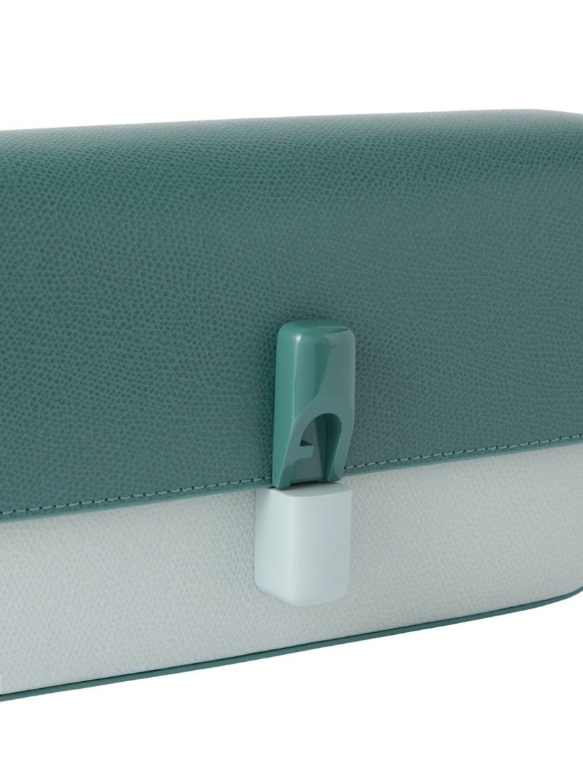 Furla Two-Tone Leather Detachable Strap Bag