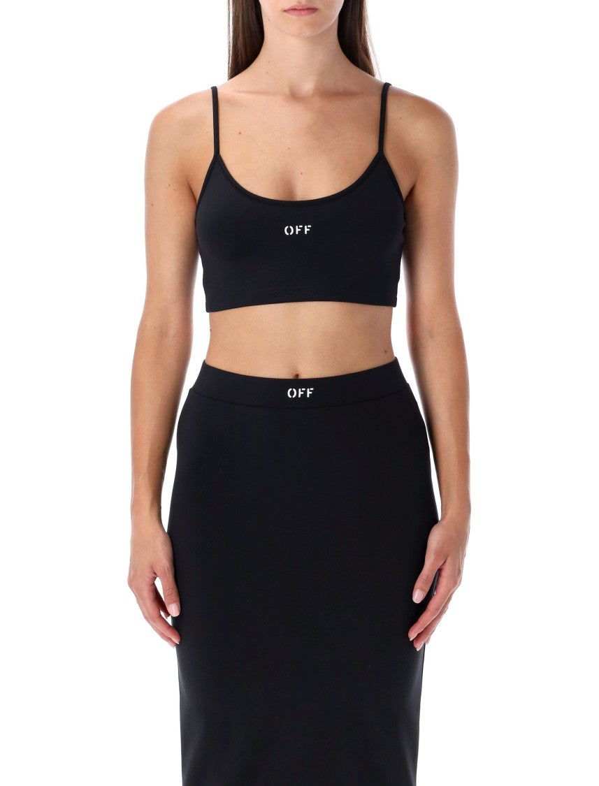 Off-White Spaghetti Strap Top