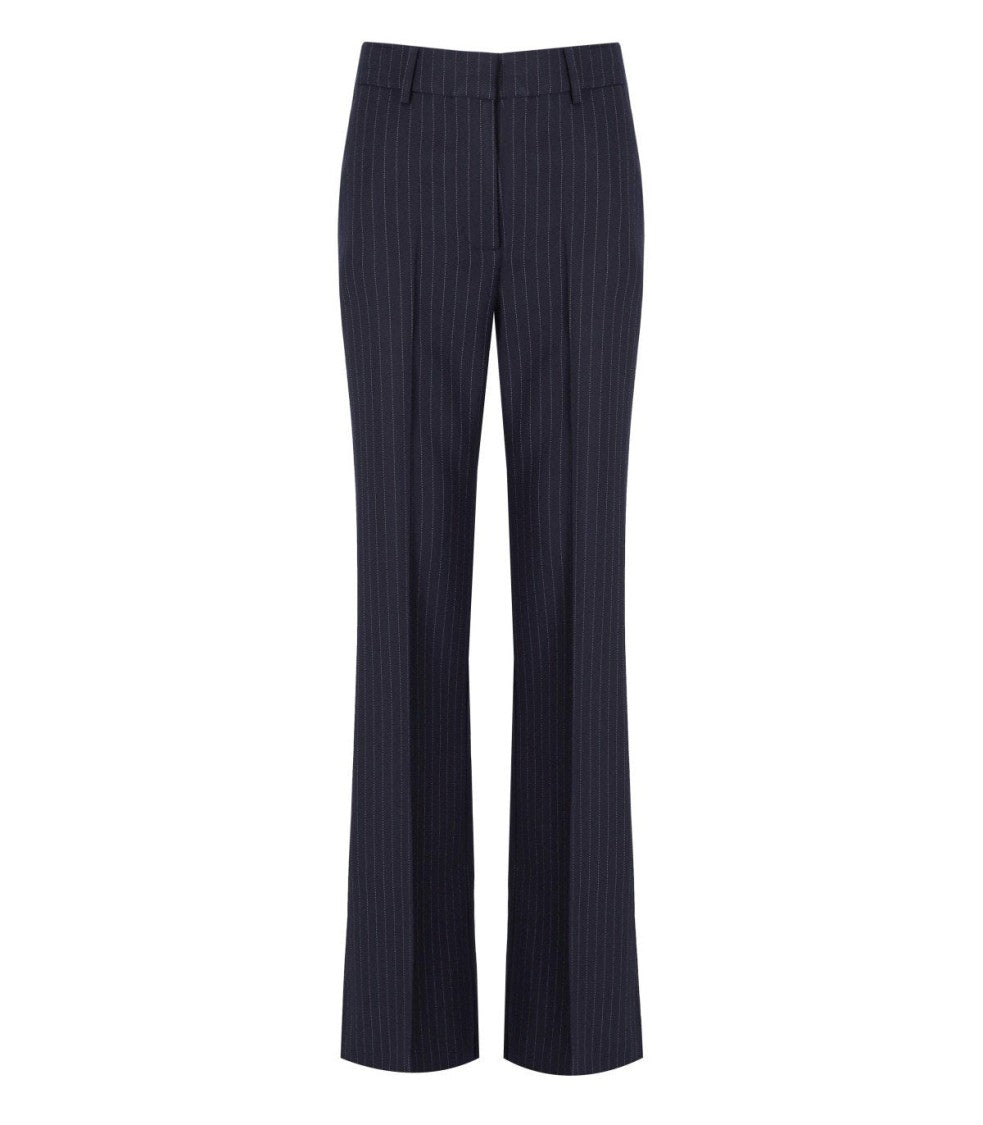 Essentiel Antwerp Invade Navy Blue Flared Pants