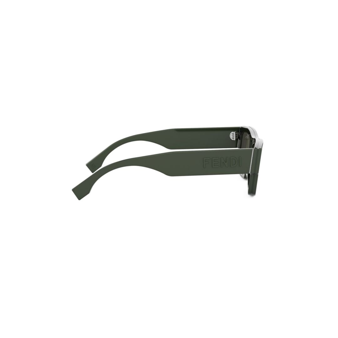 Fendi Fe40118i Bold Rectangular Sunglasses