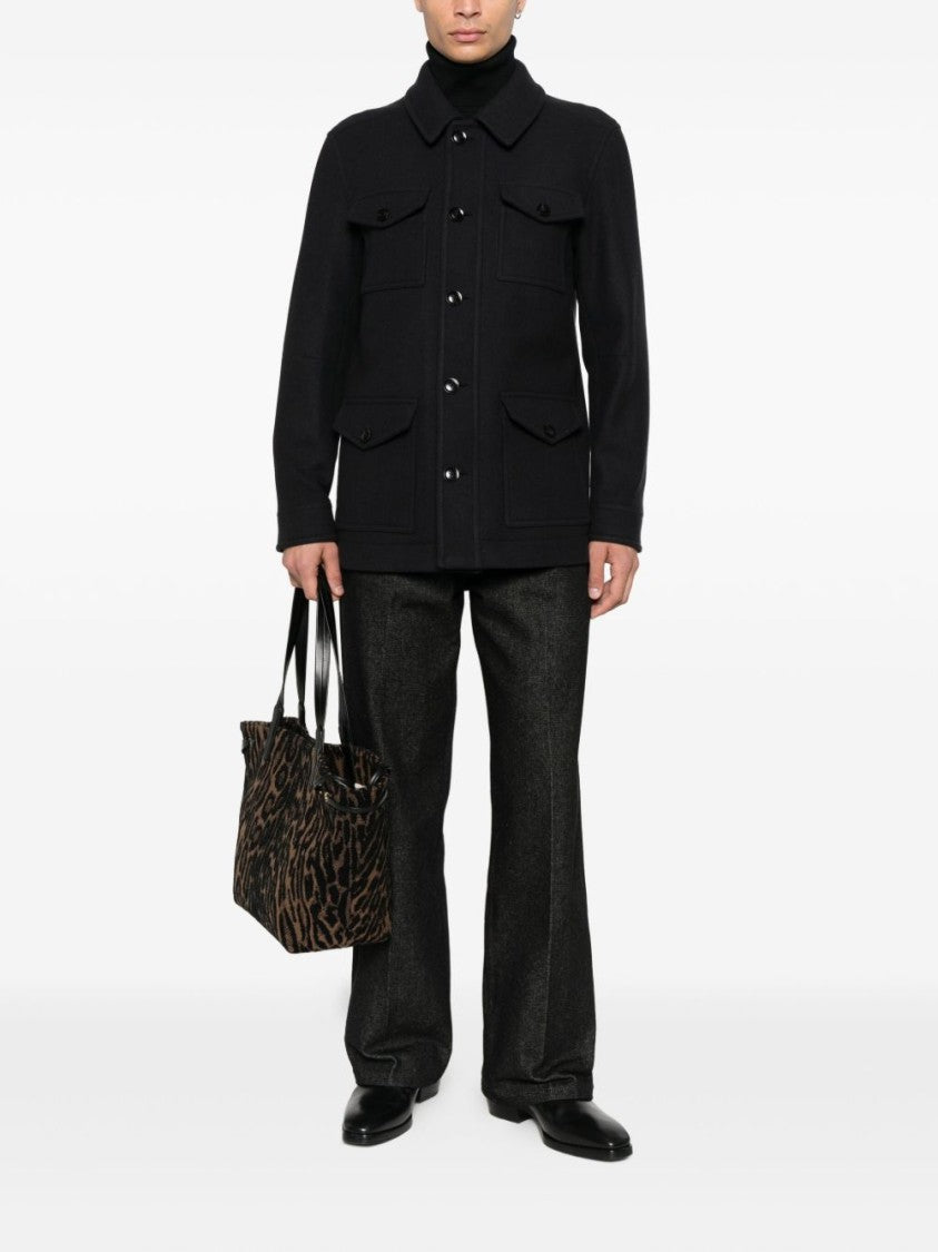 Tom Ford Structured Tailored Blue Jacket