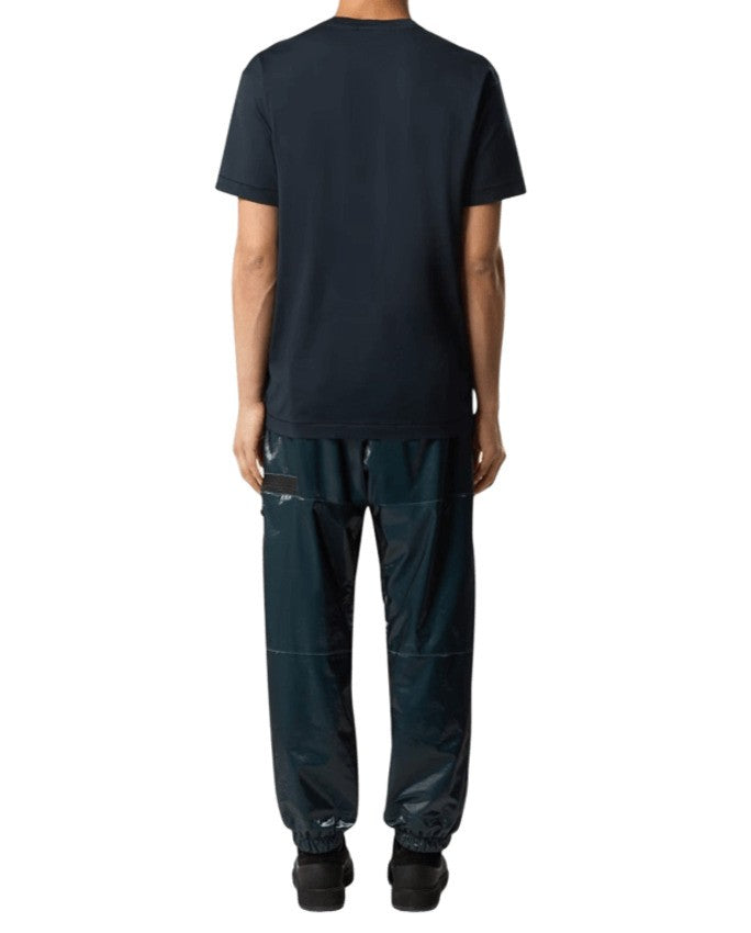 Stone Slim Fit Cotton Jersey T-Shirt With Compass Logo