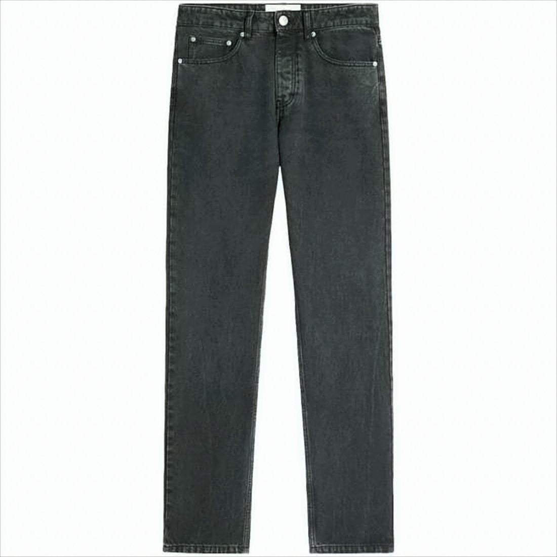 Ami Paris Straight-Leg Denim Pants With Timeless Design