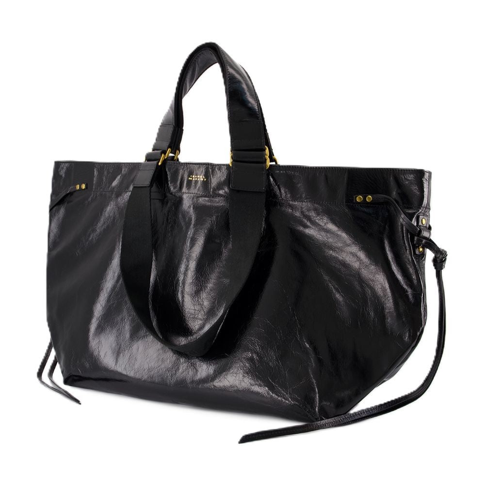 Isabel Marant Wardy Gd Shoulder Bag - Leather - Black