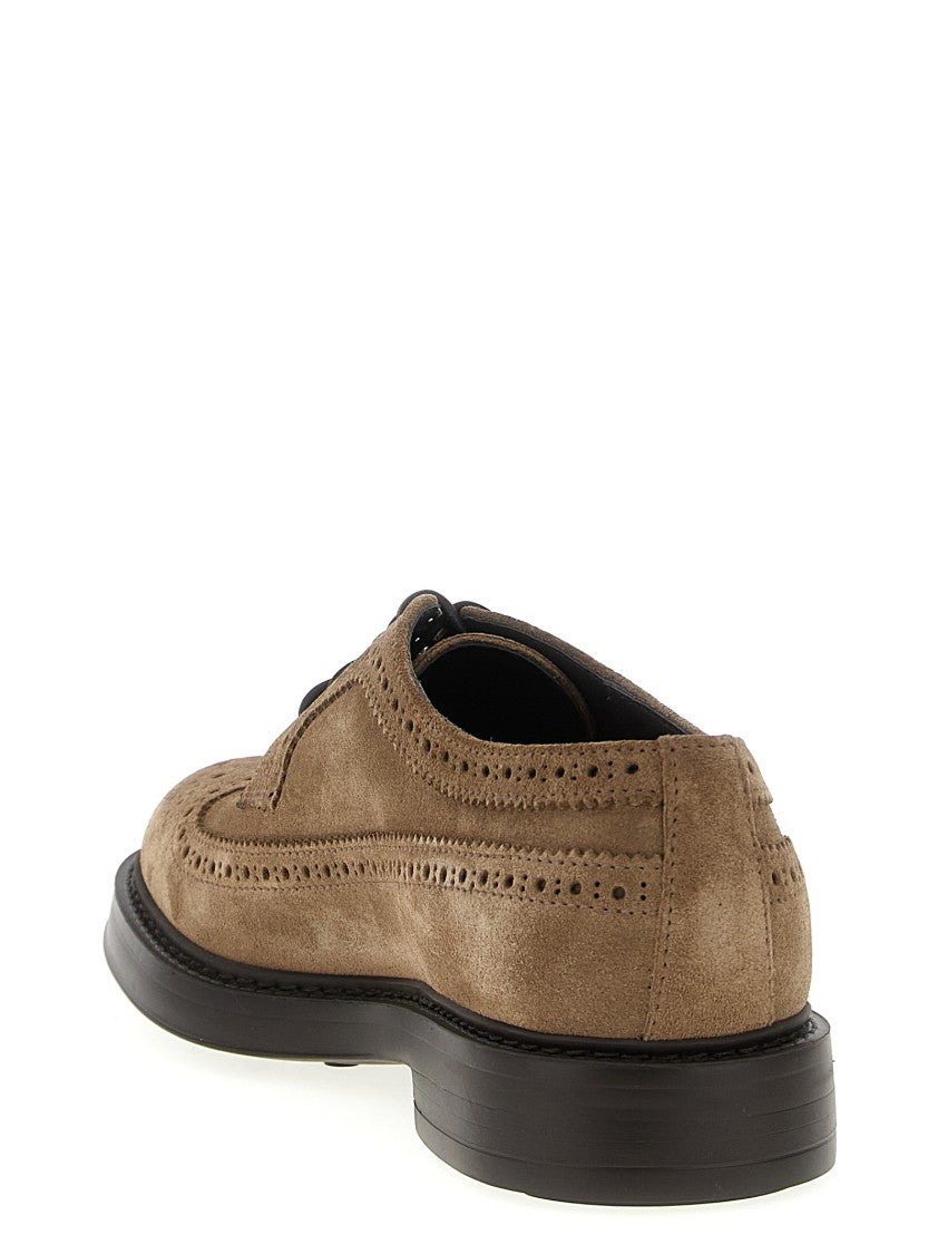 Doucal's Dovetail Lace Up Shoes