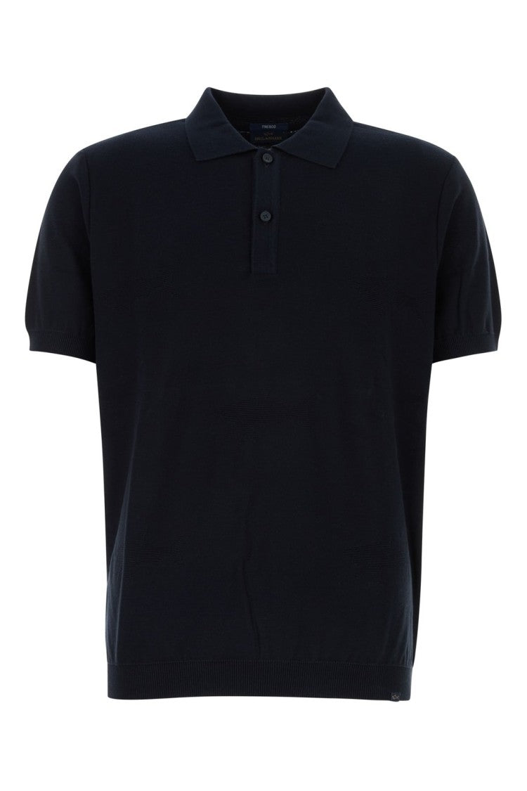 Paul & Shark Knitted Polo Shirt With Classic Collar