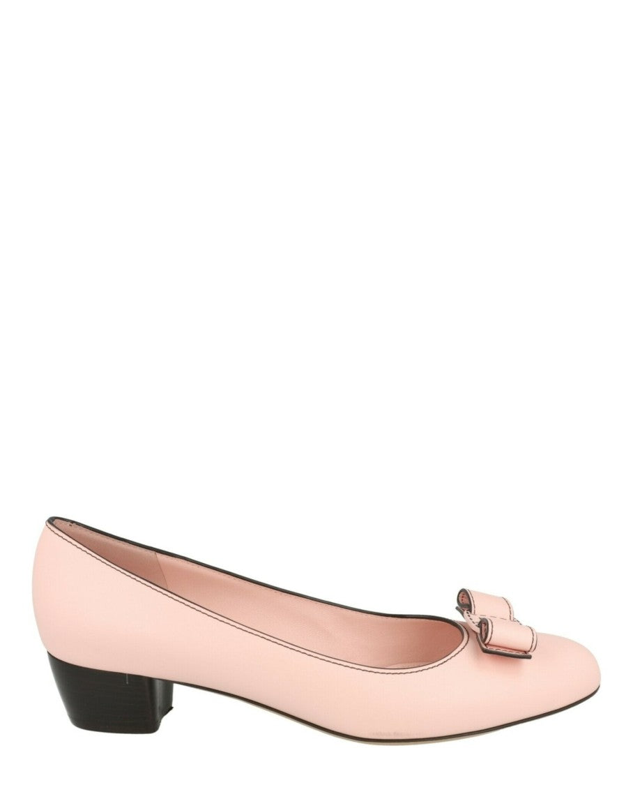 Ferragamo Vara Stitch Pumps  - Narrow Width