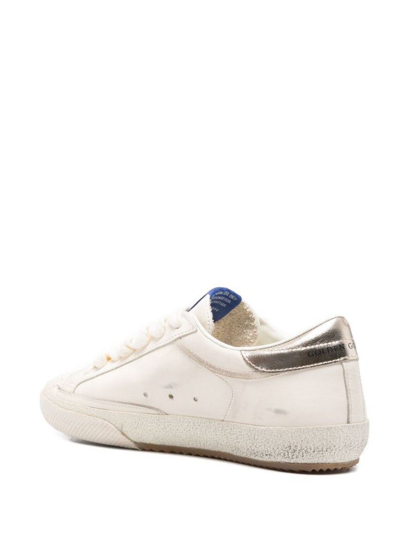 Golden Goose Silk And Nylon Round Toe Sneakers