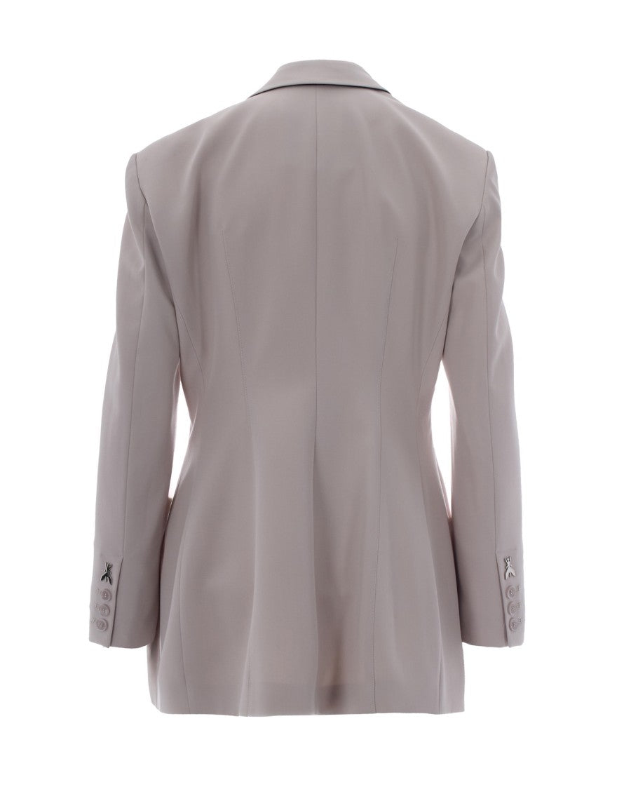 Patrizia Pepe Cloud Gray Wallet Blazer