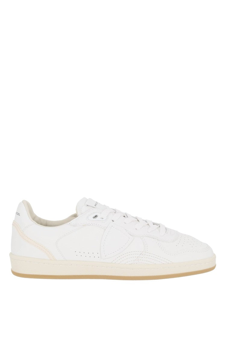 Philippe Model Pigalle Total White Leather Sneakers