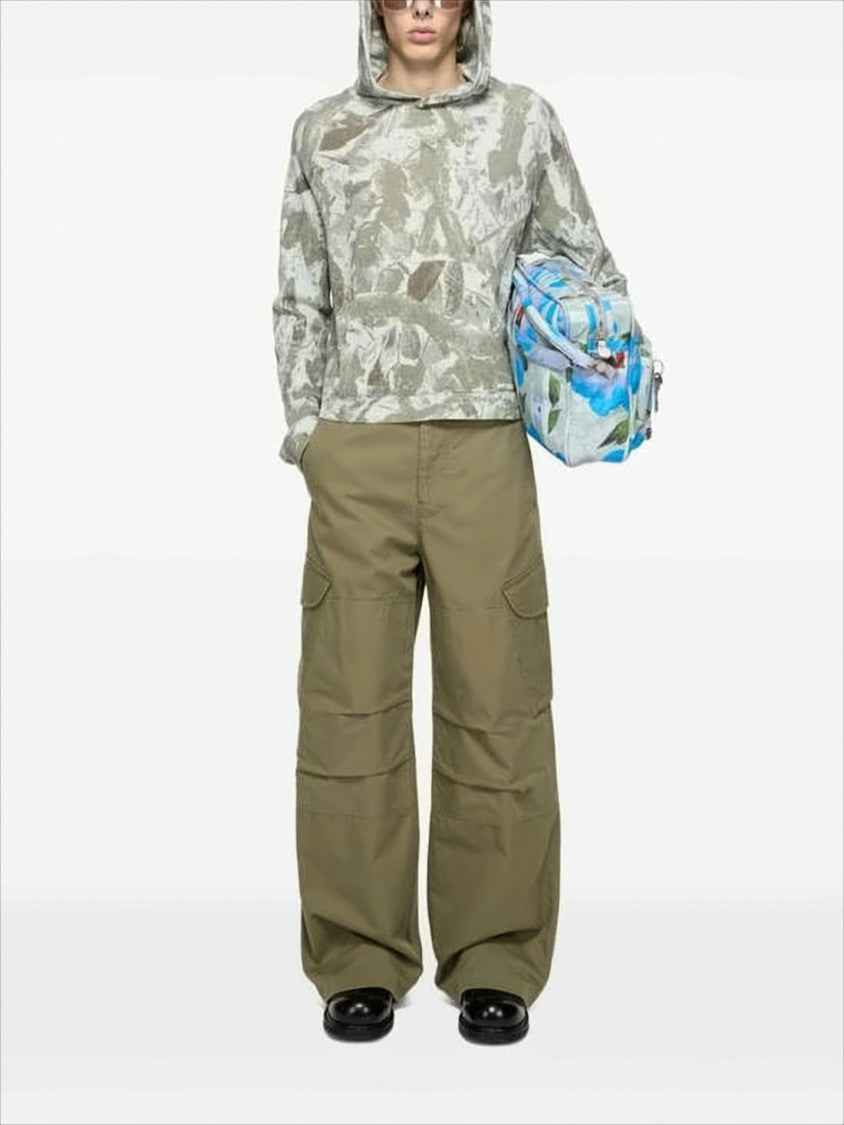 Acne Studios Utility-Inspired Straight Pants With Flap Pockets