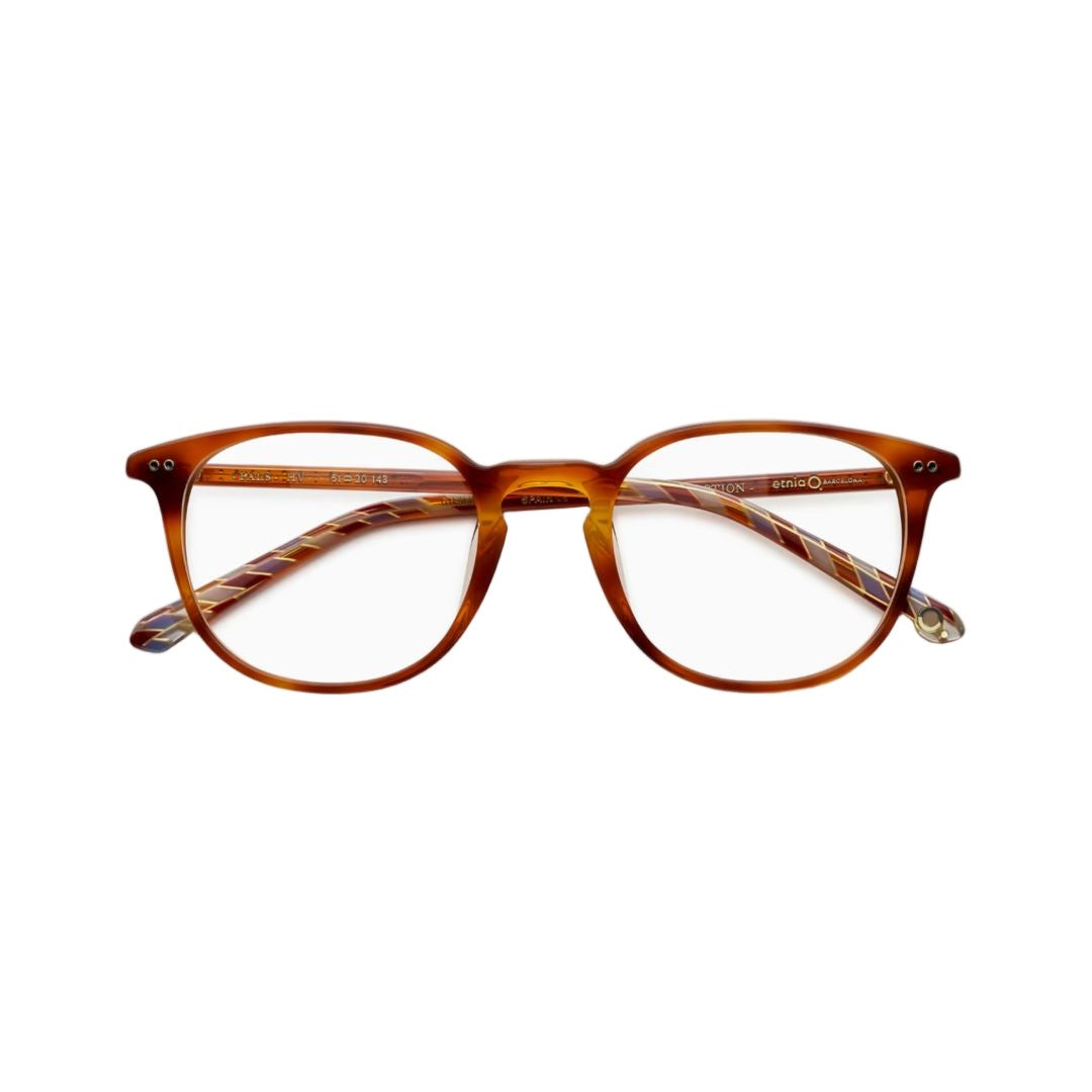 Etnia Barcelona Pals Round Frame Tortoiseshell Acetate Eyeglasses