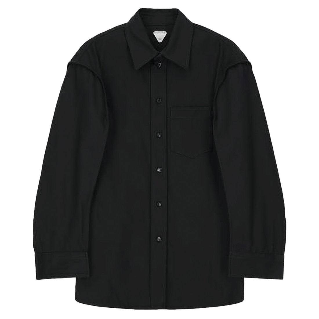 Bottega Veneta Long-Sleeve Cotton Shirt With Classic Collar
