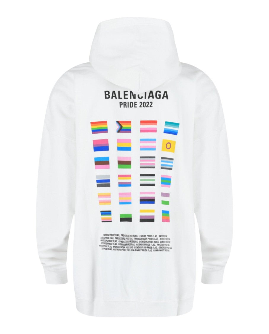 Balenciaga 2022  Pride Graphic Print Hoodie