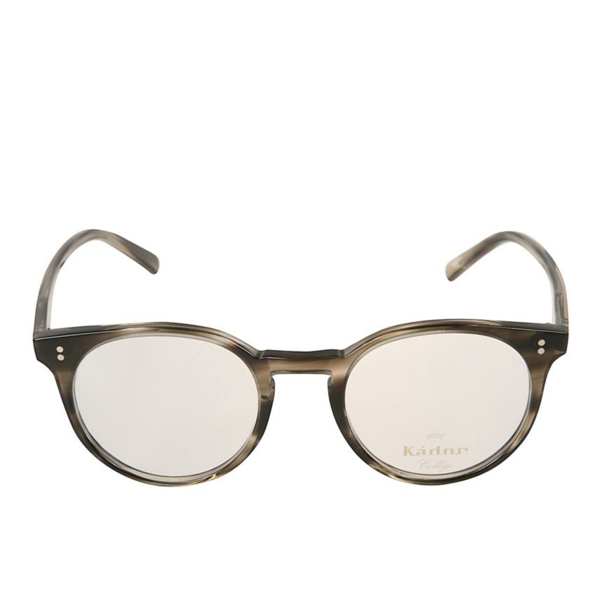 Kador Chyli/N Translucent Smoky Brown Rounded Eyeglasses