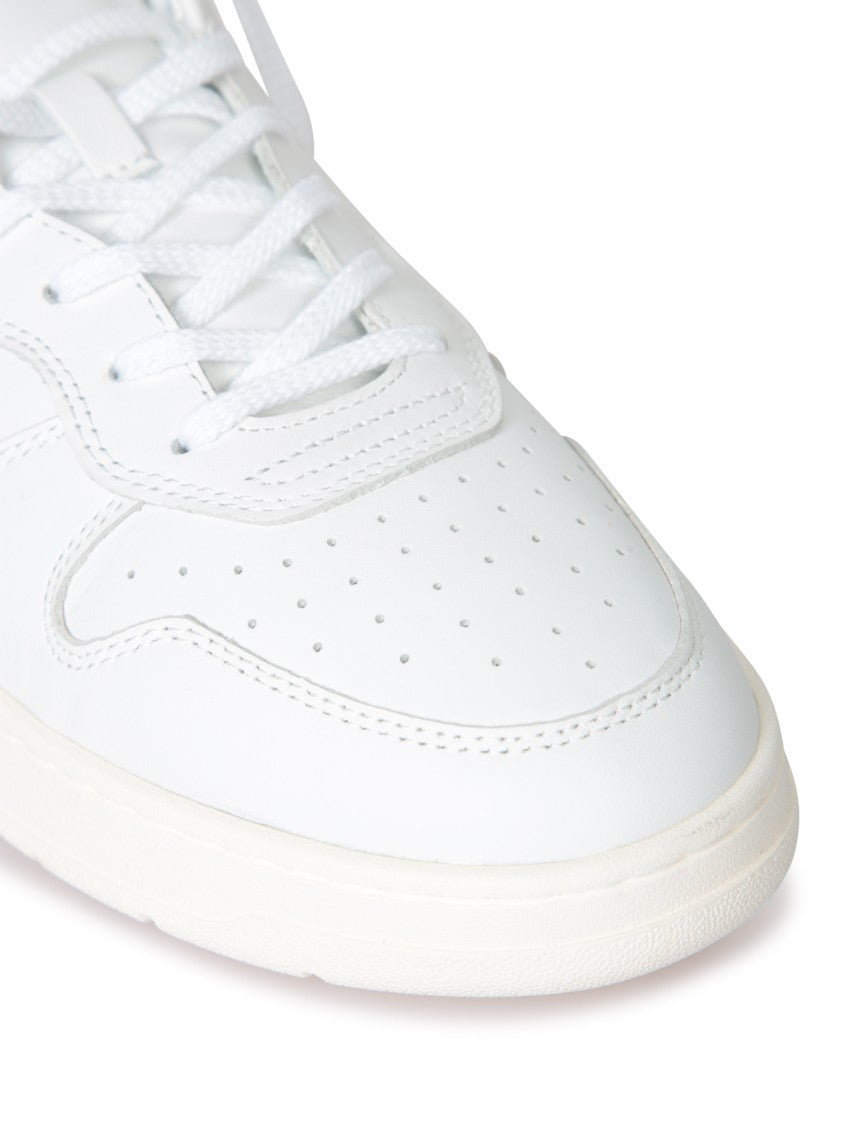D.A.T.E White Leather Sneakers