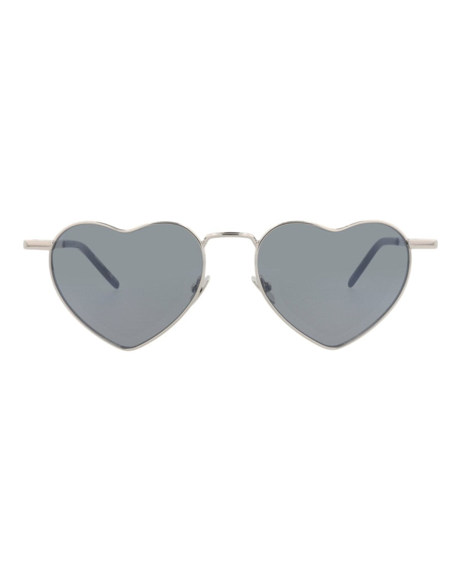 Saint Laurent Cat Eye-Frame Metal Sunglasses