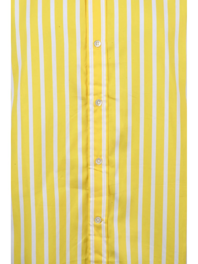 Polo Ralph Lauren Vertical Striped Cotton Shirt With Classic Collar