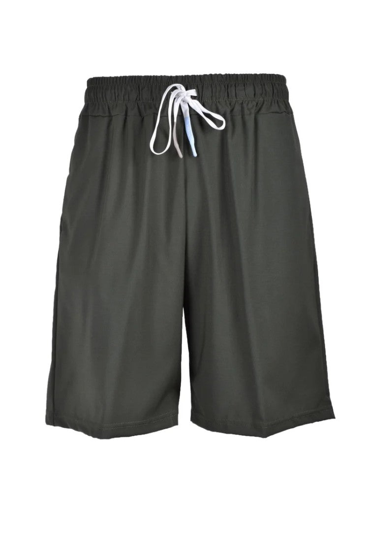 Takeshy Kurosawa Green Bermuda Shorts