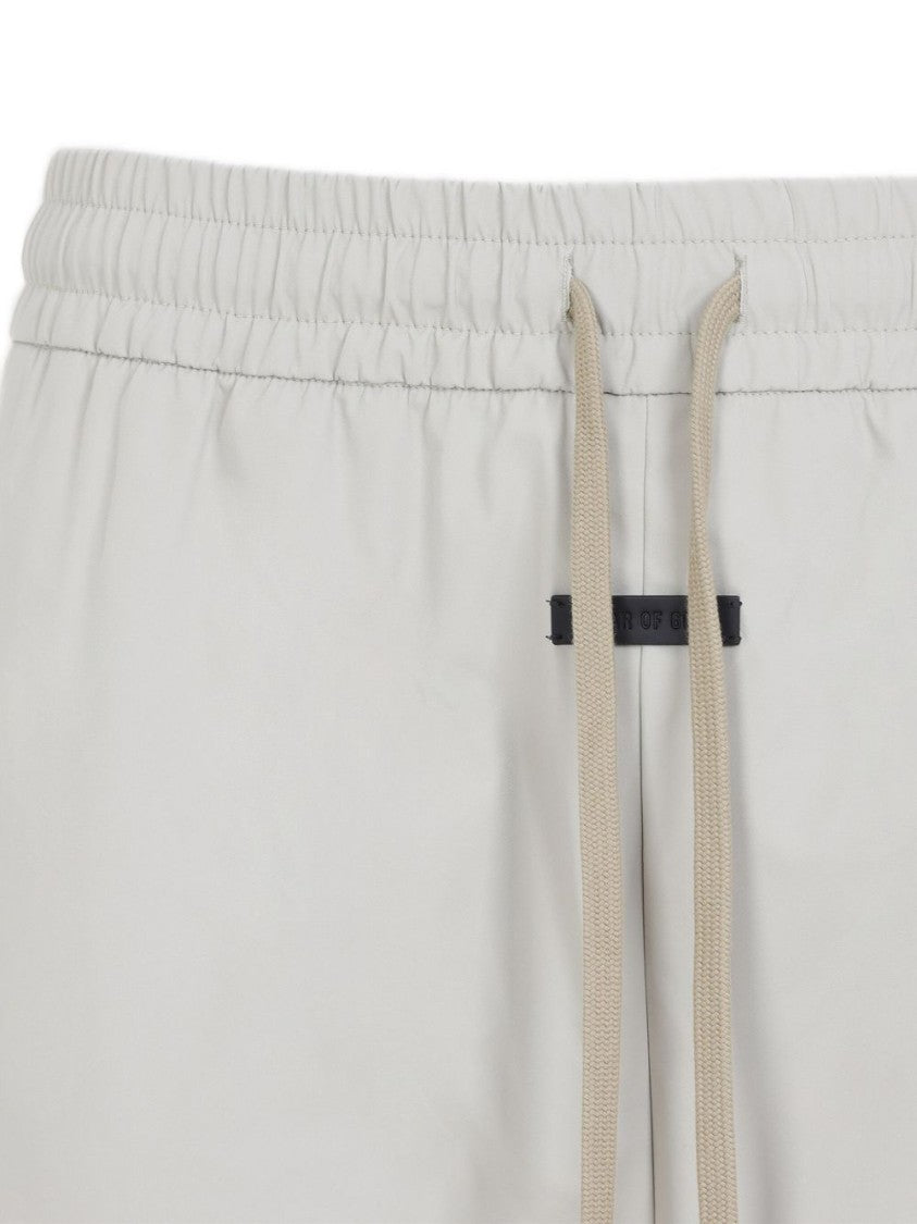 Fear Of God Grey Track Pants With Adjustable Drawstring