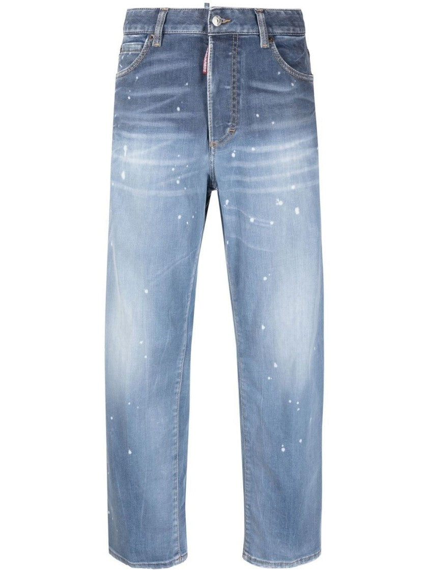 Dsquared2 Straight Jeans With Five-Pocket Design