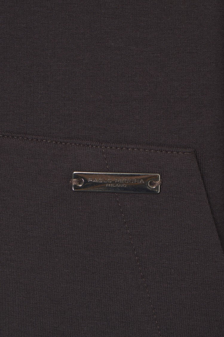 Paolo Pecora Full-Zip Hoodie With Drawstring Hood