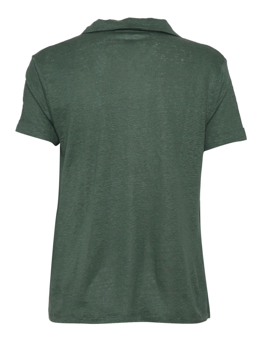 Filatures Du Lion Short-Sleeved Polo With Classic Collar
