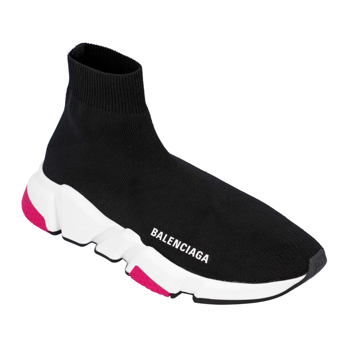Balenciaga Black Magenta' Speed Sneaker