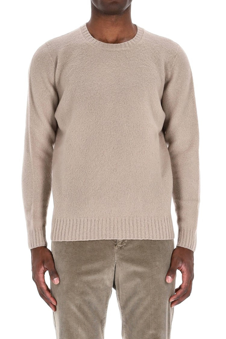 Drumohr Brushed Wool Crewneck Sweater