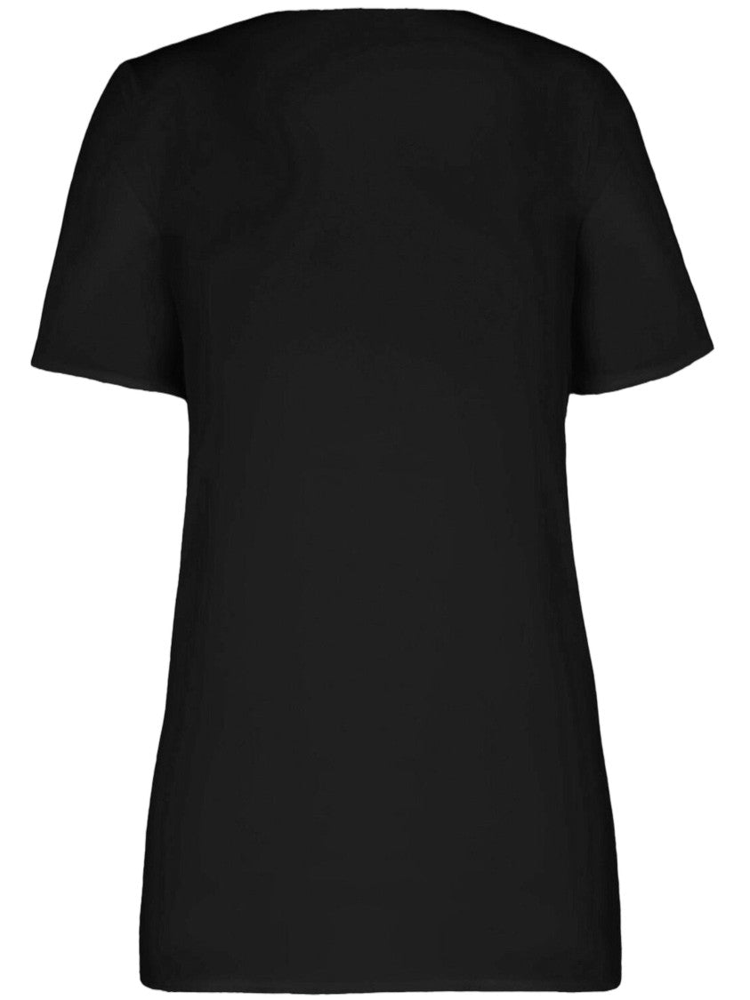 Wolford Pure Top Short-Sleeved Minimalist Cotton Top