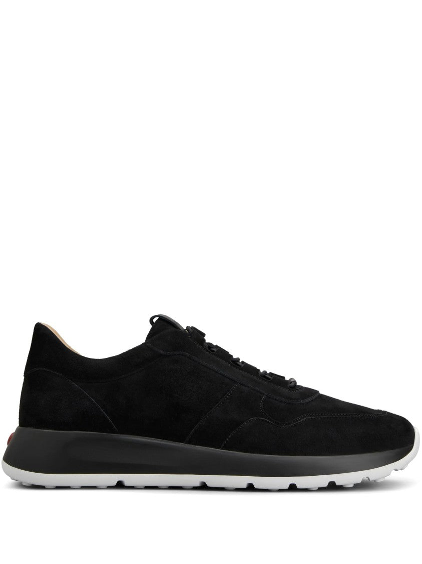 Tod's Black Sneakers Low-Profile Suede Sneakers
