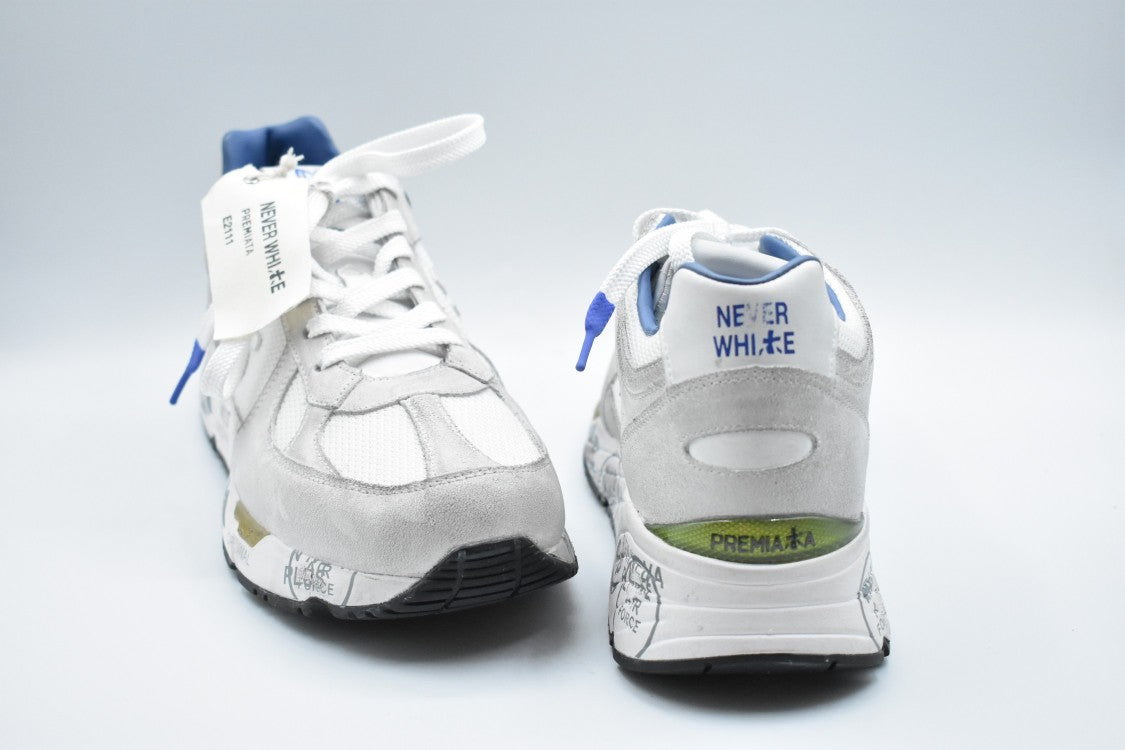 Premiata Vintage-Inspired Premiata Low-Top Sneakers With Unique Graphics