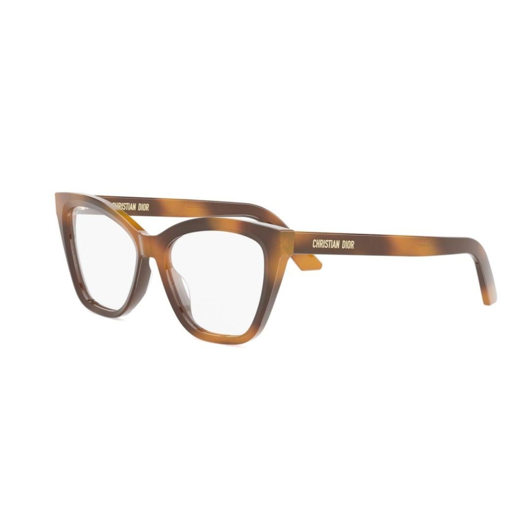 Dior Midnighto B1i Oversized Tortoiseshell Cat-Eye Eyeglasses
