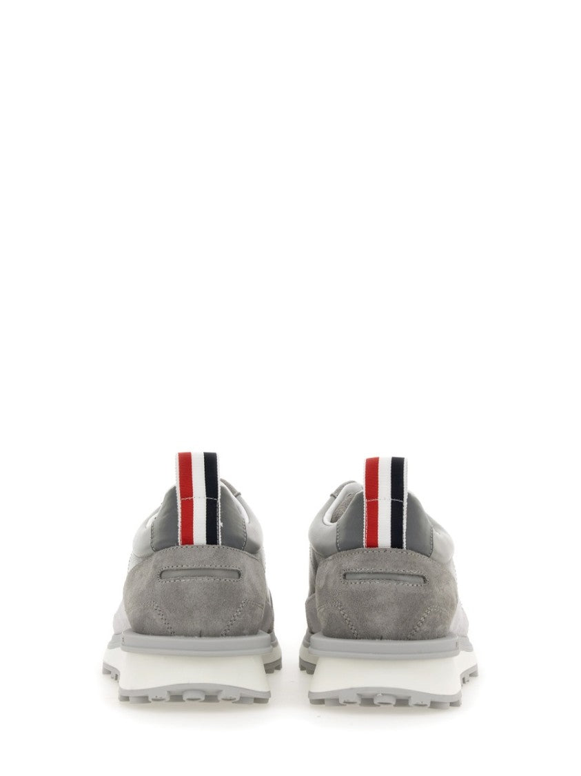 Thom Browne Sneakers With Calf Leather And Suede Upper