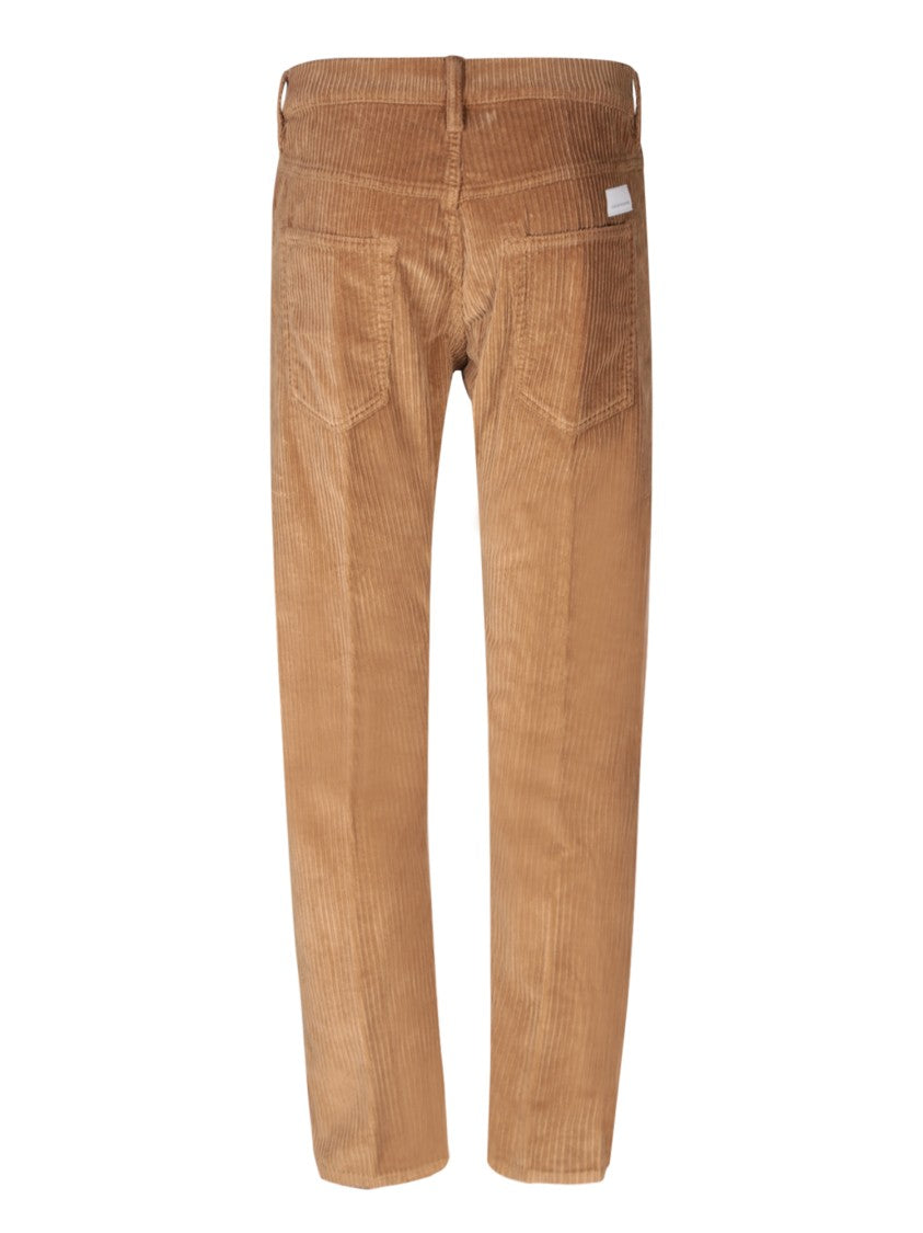 Nine In The Morning Straight-Leg Textured Corduroy Pants