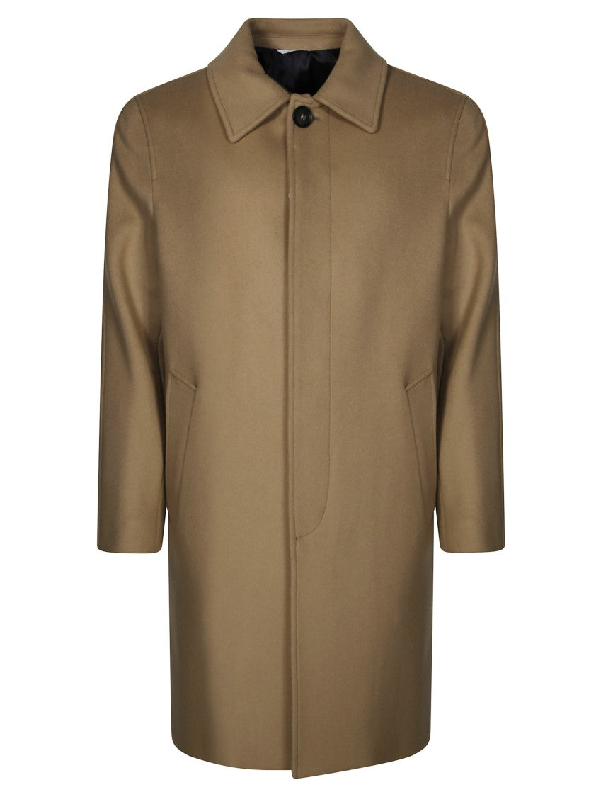 Manuel Ritz Mid-Length Coat With Classic Collar