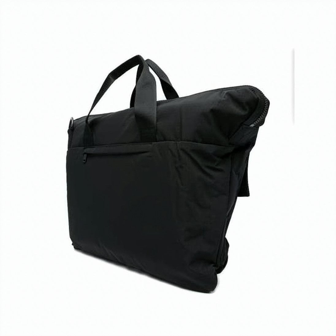 Y-3 Black Tote Bag With Drawstring Flap Pockets