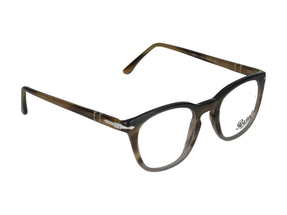 Persol Eyeglasses 0Po3258v 1135 Striato Brown 48/21/145