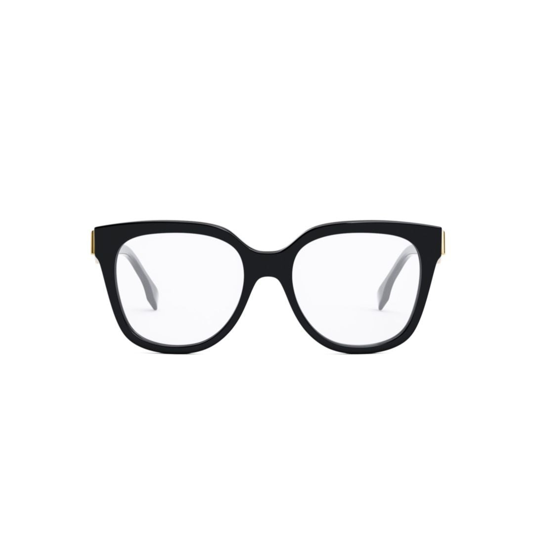 Fendi Fe50064i Oversized Square Frame Eyeglasses