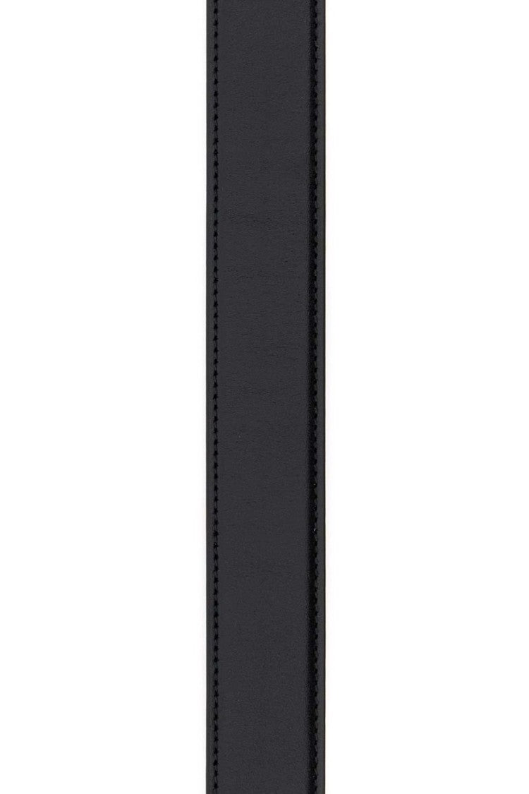 Gucci Brown Calfskin Leather Belt With Polished Finish