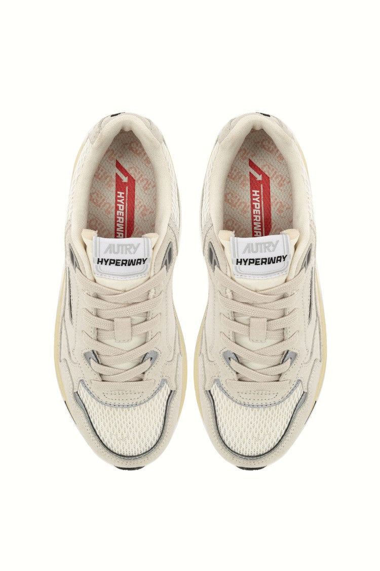Autry Hyperway Suede Running Shoes