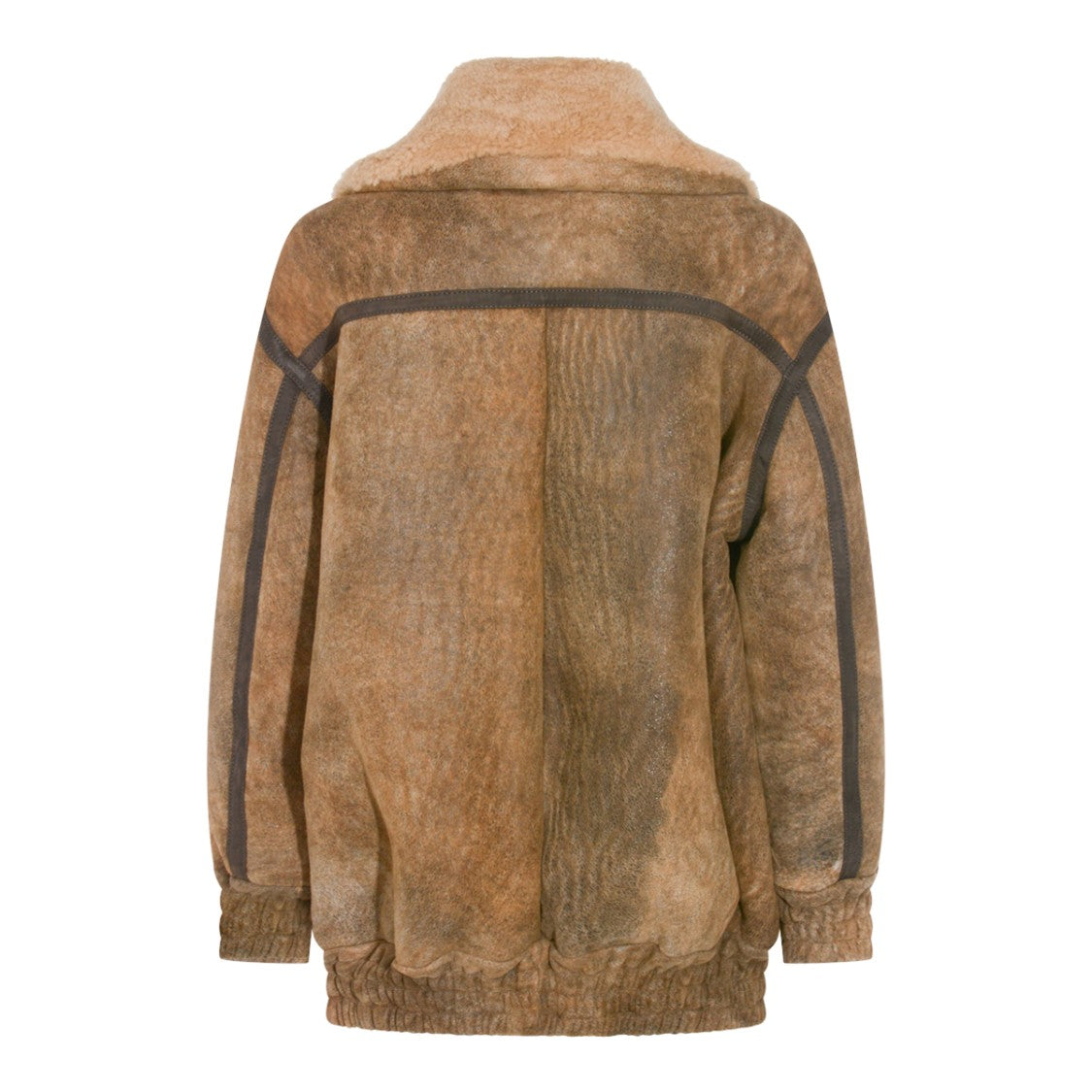 Salvatore Santoro Brown Leather Jacket