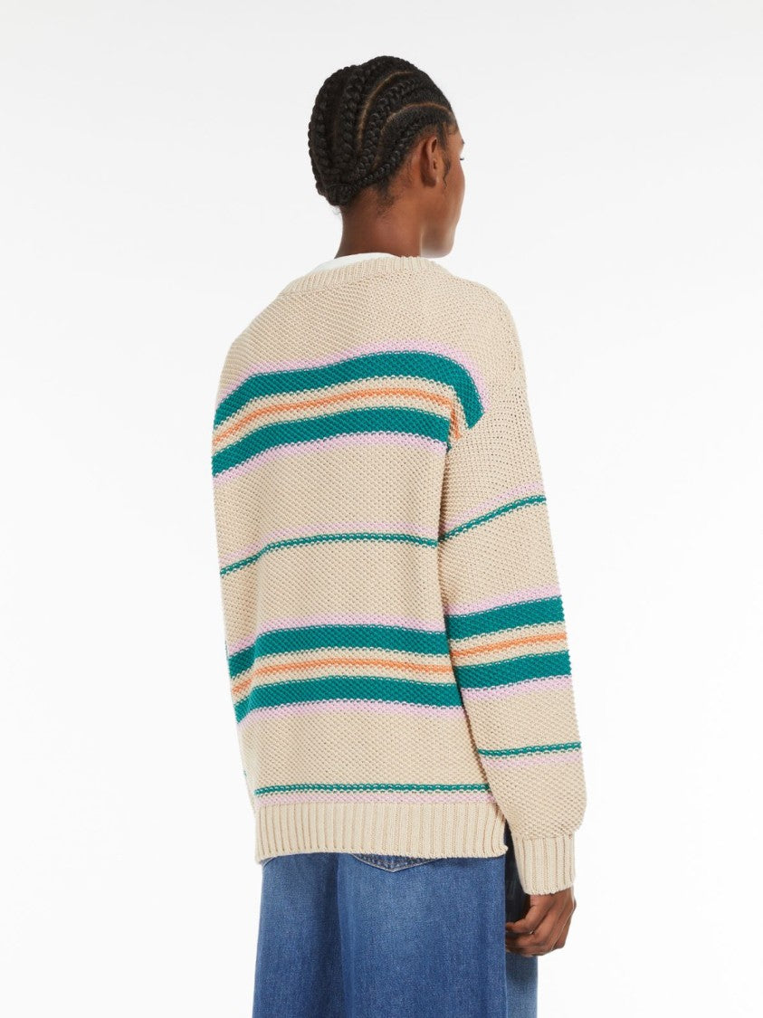 Max Mara Textured Oversized Knit Sweater