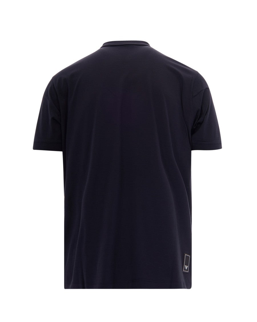 Emporio Armani Blue Navy Travel Essential Polo