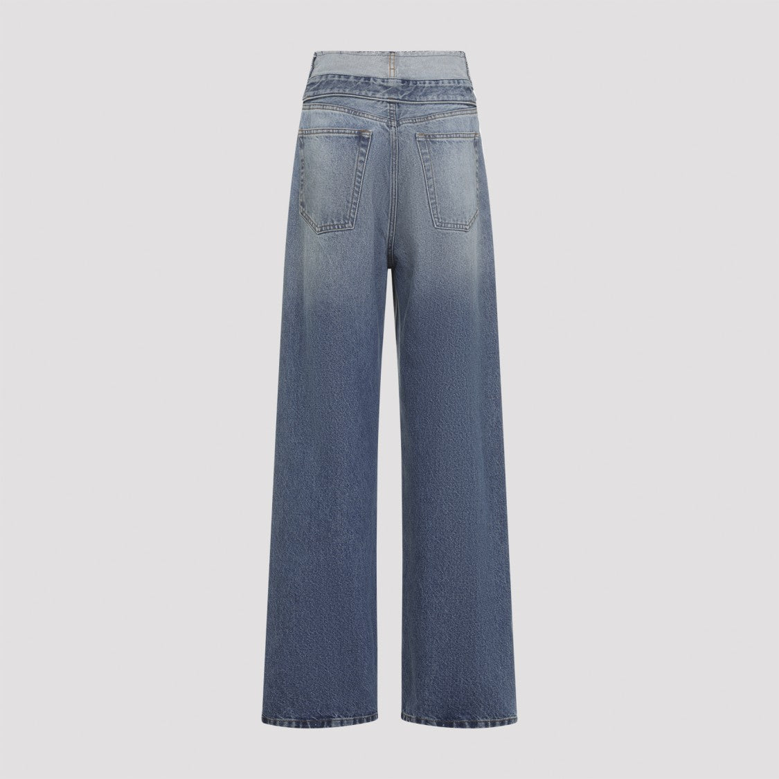 Mm6 By Maison Margiela 5-Pocket Light Blue Cotton Jeans