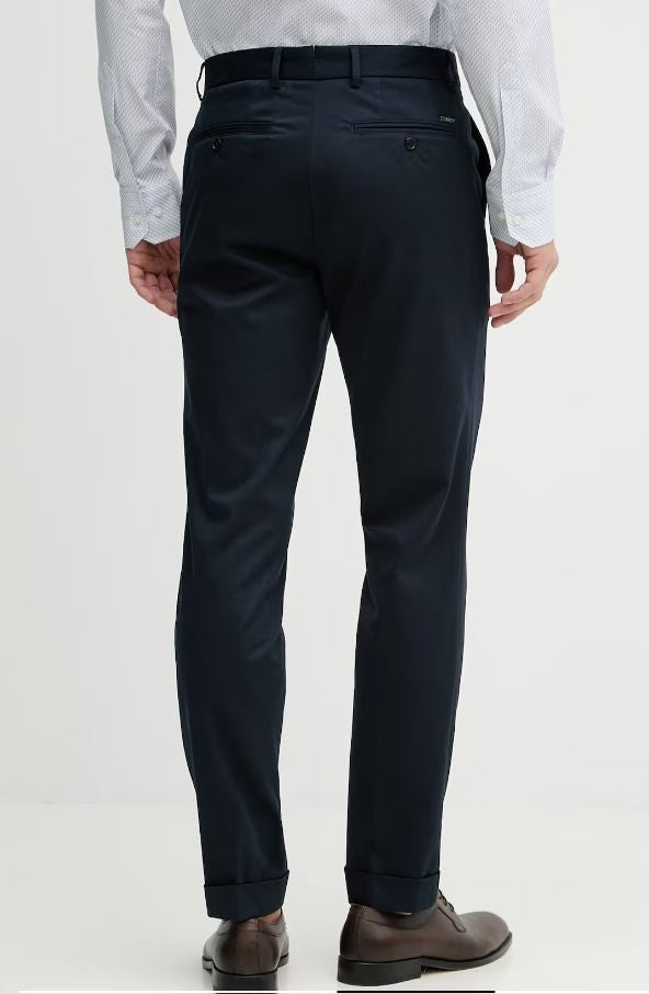 Boss Blue Genius Tu Buttoned Trousers Set