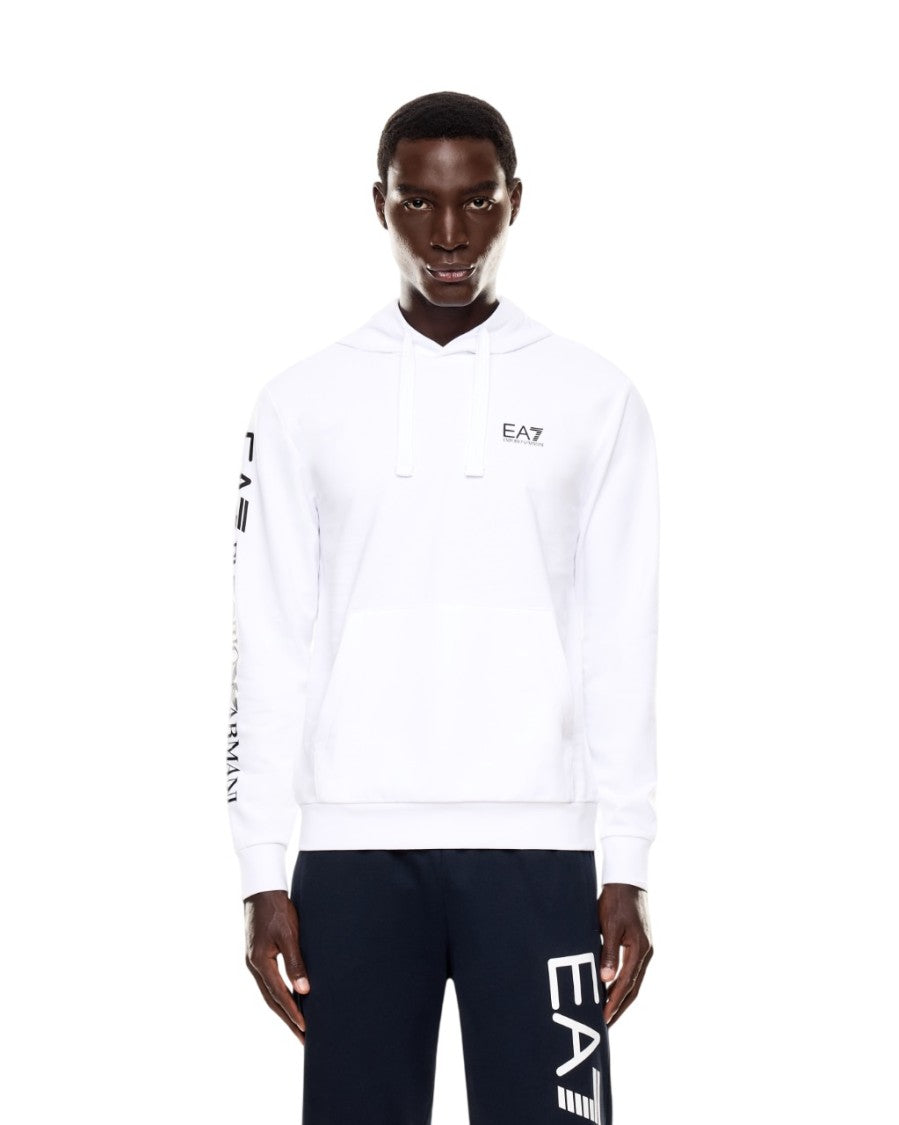 Ea7 Emporio Armani Regular Fit Hooded Sweatshirt