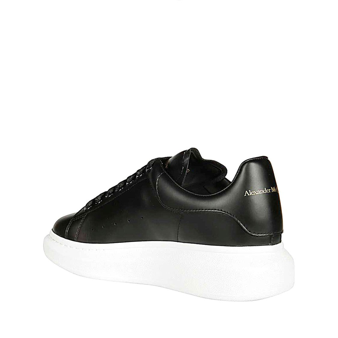 Alexander Mcqueen Chunky White-Sole Sneakers With Perforated Detailing