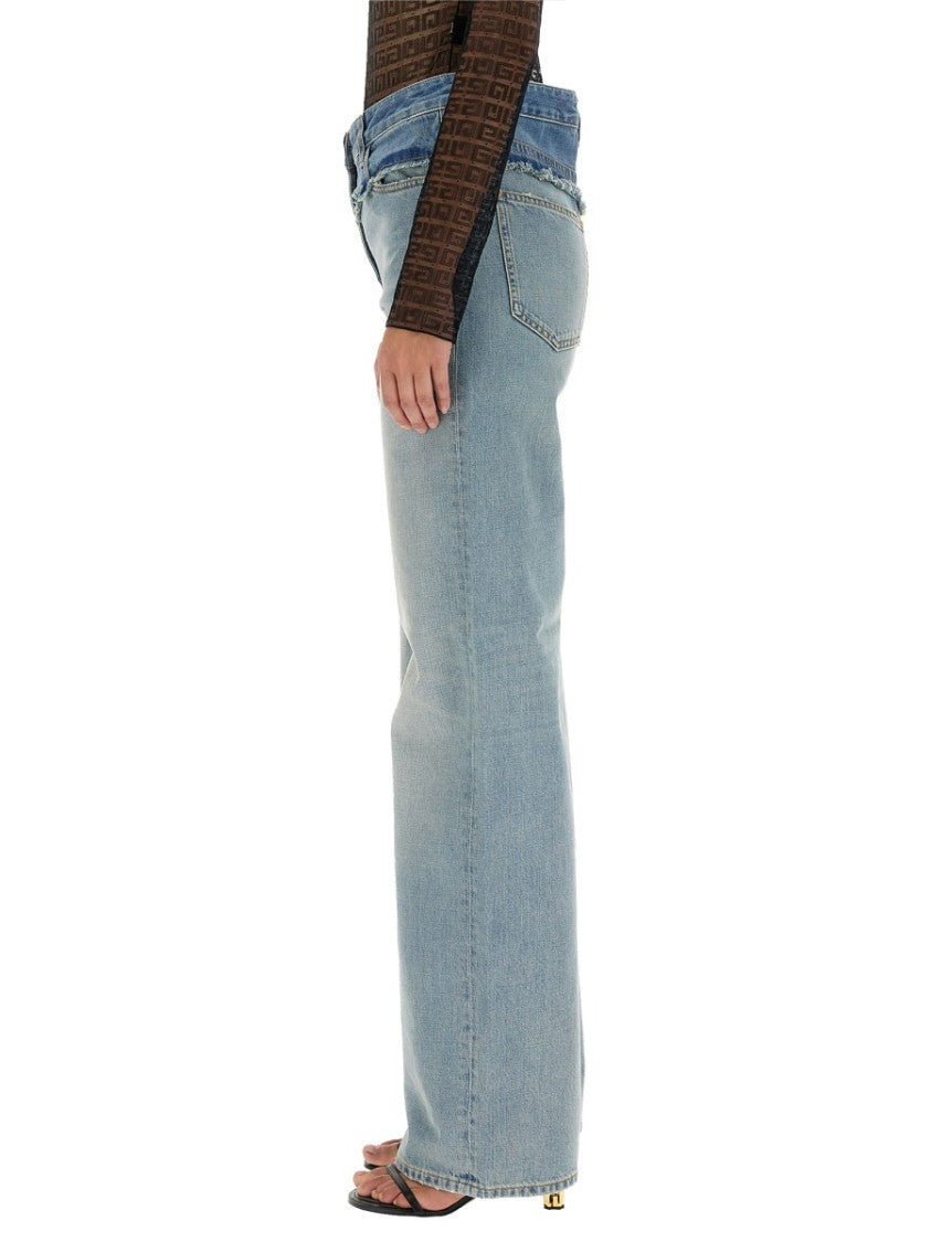Givenchy High-Waisted Oversized Jeans
